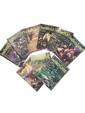 Southern Living Magazine Vintage Lot 9 Issues 6-1993 Incl Nov Dec 3-1994